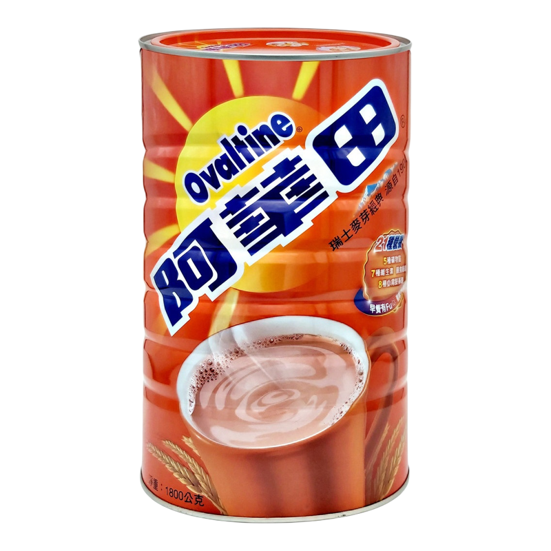 阿华田营养朱古力麦芽饮品1800克热巧克力粉冲饮固体饮料香港进口