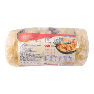 河南红油麻酱宽面皮开袋即食免煮干凉皮阿宽面皮手工擀面皮非油炸