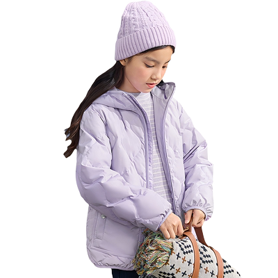 巴拉巴拉短款轻薄潮羽绒服中大童