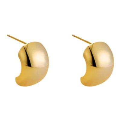 饰悟银饰925银真法式女拉丝耳钉