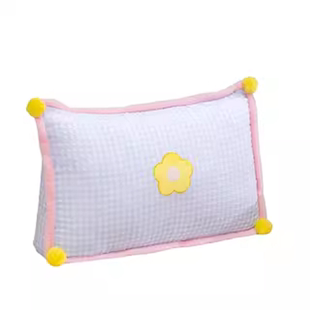 ins田园小花床头靠垫靠枕床上看书玩手机大号靠背垫学生宿舍腰枕