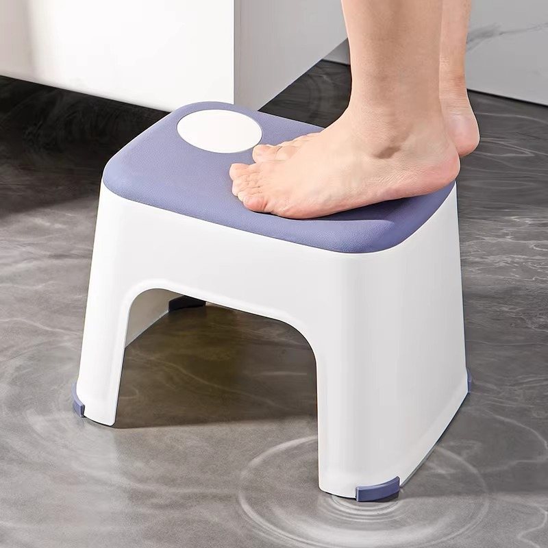 塑料小凳子家用加厚儿童洗澡凳换鞋成人小厕所可卫生间凳子叠放