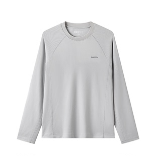 商场同款森马长袖T恤男3秒速干运动休闲上衣情侣2025秋装新款抑菌