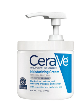 湿滋润面霜CERAVE保湿带压嘴