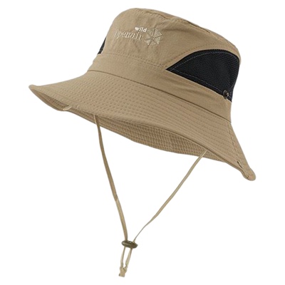 儿童防晒帽子2025新款大男孩小渔夫登山遮阳太阳徒步户外爬山装备