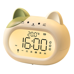 闹钟小学生专用起床自律神器儿童男孩女孩充电初中生智能2025新款