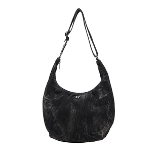 [礼物]DIESEL男女同款25秋冬HOBO宽肩带斜挎包单肩包X10414P4485