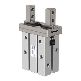 小型气动手指气缸HFZ6机械手平行气爪夹具10/16/20/25/32/40HFTZ6