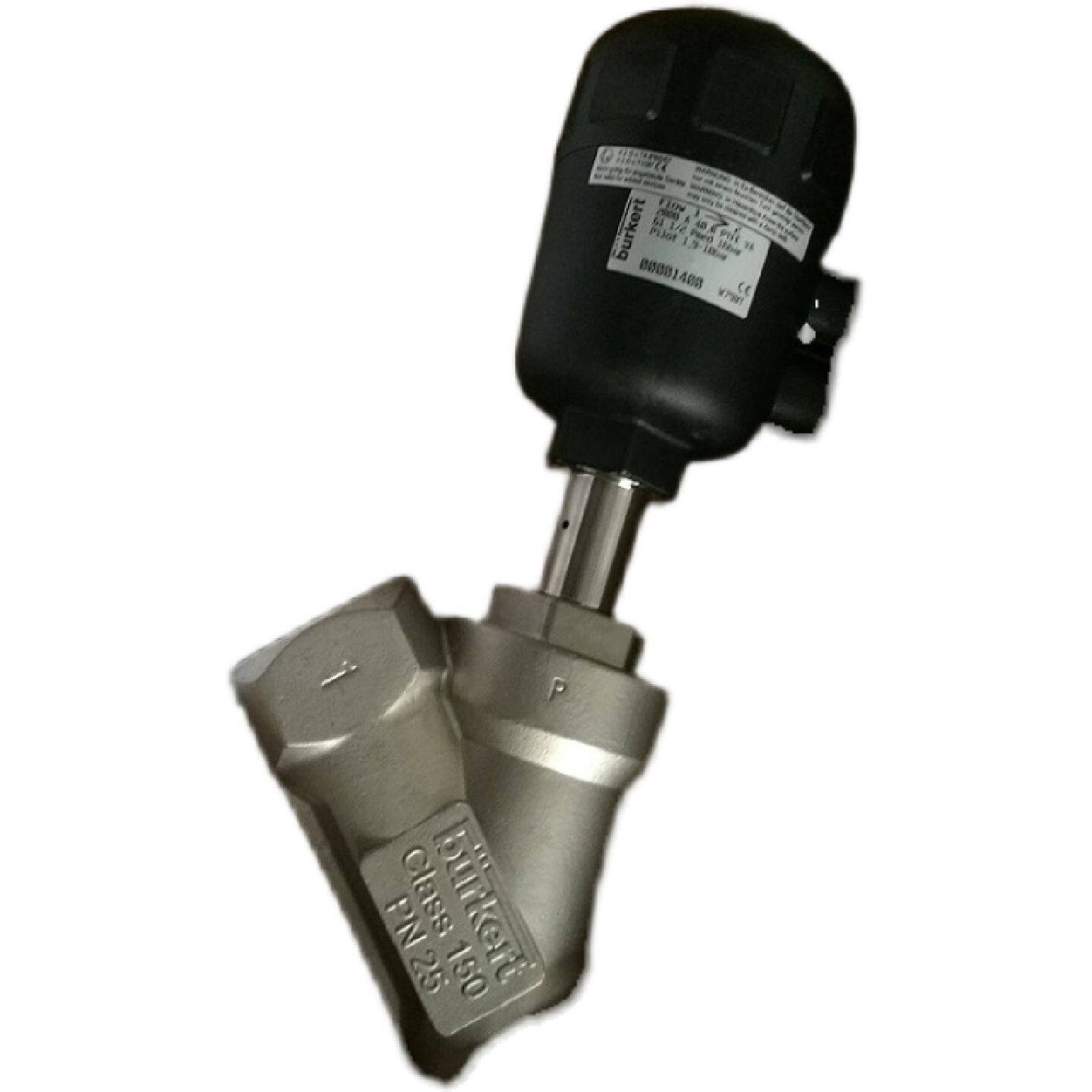 议价全新原装A40 0FKM VA G1 1/2 PN宝德burker气动角座阀2000-00