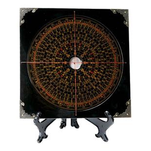 休宁万安罗盘一分金正品非遗手工制作银杏木安徽万安镇罗盘罗经仪