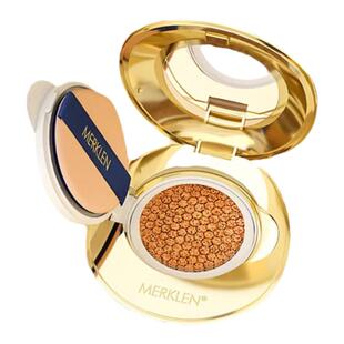 麦尔卡伦珍珠水光遮瑕不脱妆粉底持久保湿替换芯控油遮瑕平价气垫