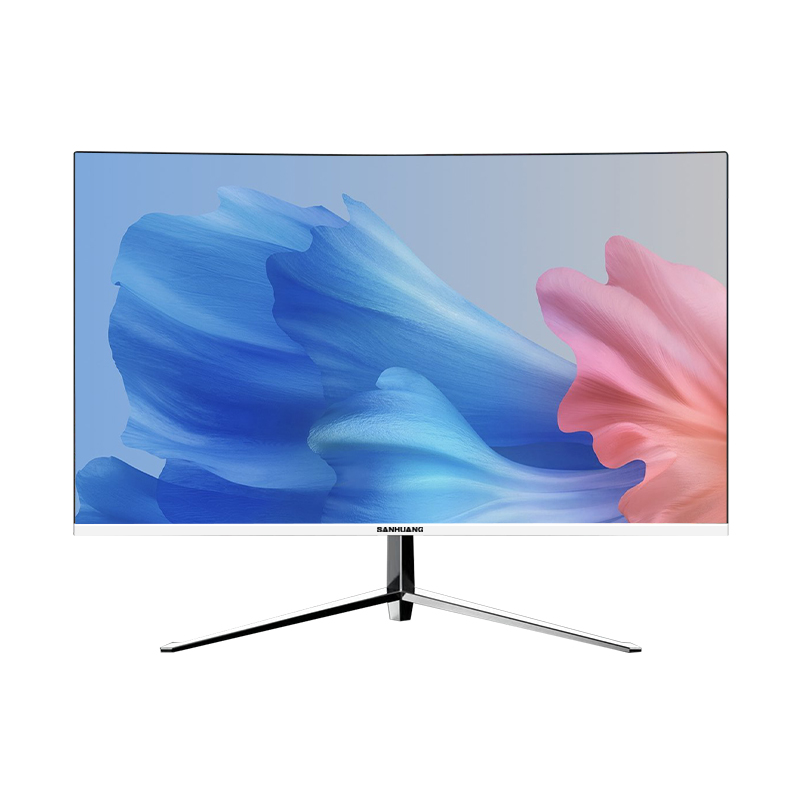 SANHUANG超薄显示器27英寸无边框液晶超清2k办公设计电脑显示屏幕