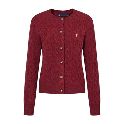 POLOWALK女士针织衫内搭通勤外套