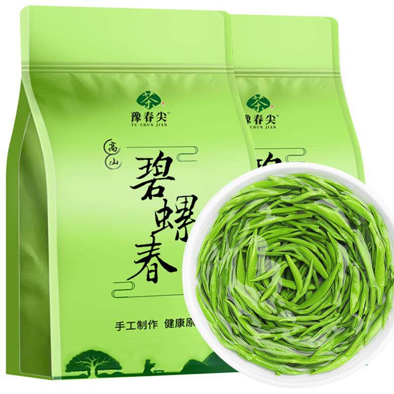 2026新茶碧螺春浓香型苏州绿茶明前嫩芽花果香茶叶袋装送礼自己喝