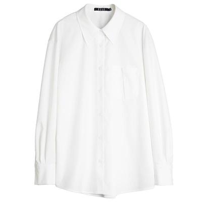 ELLE高级感宽松长袖衬衫