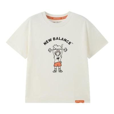 【凉感】new balance X BLANK CAT童装儿童男女短袖T恤ND7EF2V013