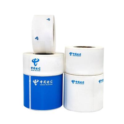 通信中国电信logo线缆标签纸
