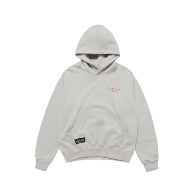 ADLV亮面LOGO连帽卫衣男女同款