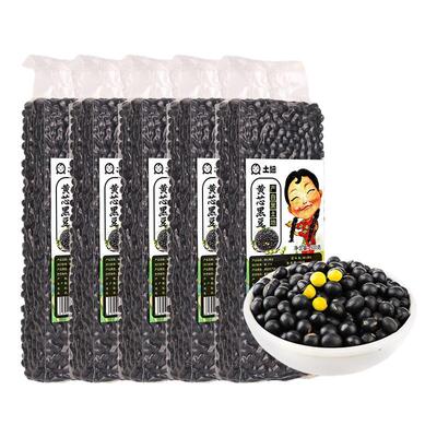 东北黑豆真空装黄仁绿芯颗粒饱满