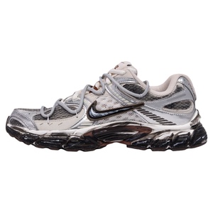 球鞋定制Nike V5 RNR 荒砾行者废土风复古做旧涂鸦工装情侣跑步鞋