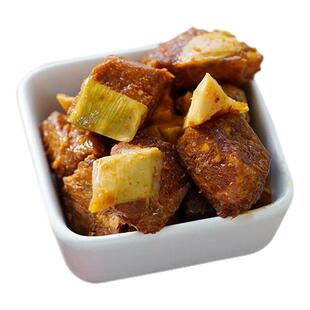 夏午三点 脆笋牛肉干手撕美式烤牛肉黑胡椒味即食牛肉粒解馋零食