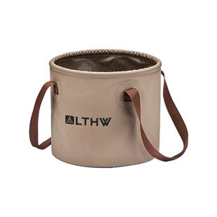 LTHW旅腾清潭便携式户外可折叠水桶露营水盆洗脸盆洗衣袋圆泡脚桶
