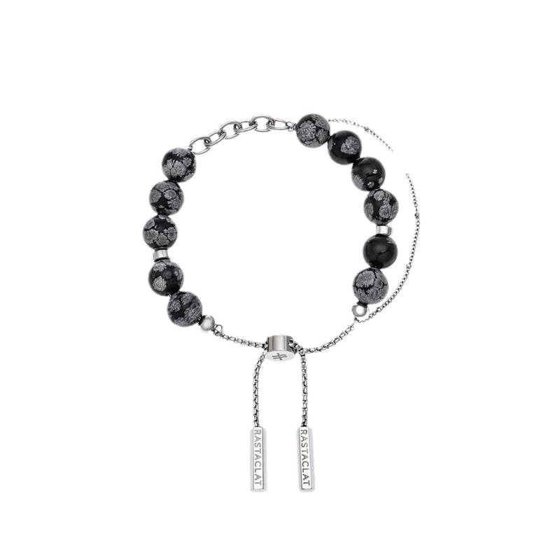 RASTACLAT黑炫系列 暗黑做旧 珠链串珠 男女生情侣款 小狮子手链