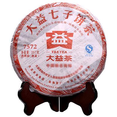 大益2012年7572普洱熟茶