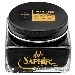 法国SAPHIR莎菲雅黑金无色黑色棕色鞋油进口真皮保养补色皮鞋油