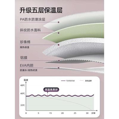 可折叠泡脚桶过小腿保温泡脚袋冬天家用宿舍便携式加厚泡脚神器