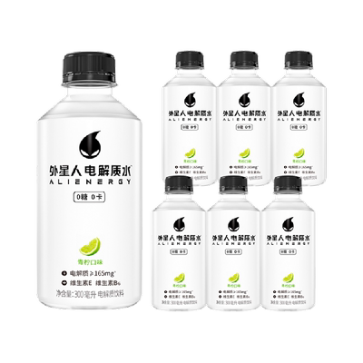 外星人电解质水0糖青柠味