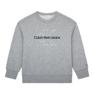 CK童装儿童卫衣男童女童纯棉高质感上衣冬季新款洋气长袖潮24C005