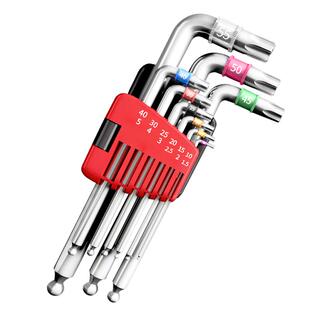 梅花内六角扳手套装花型米字型螺丝刀六角匙t型六棱六边形6角带孔