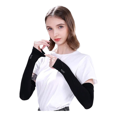 4双装夏季冰丝防晒袖套男女套袖