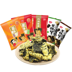 四洲紫菜天妇日式锅巴海苔网红4