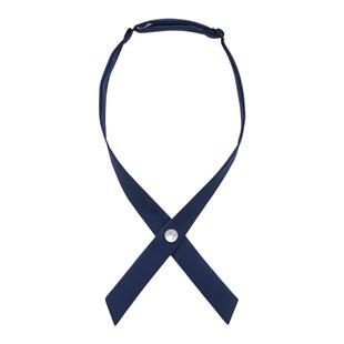 【四月樱】纯色基础款JK制服领结泰式校服交叉领结酒红色绀色