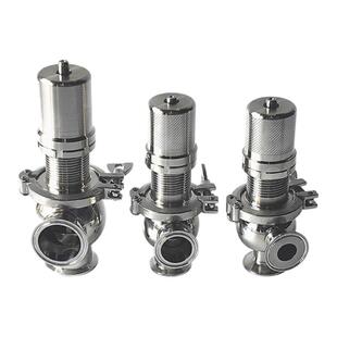 不锈钢304/A81X-10P卫生级快装安全阀泄压溢流减压安全阀可调式
