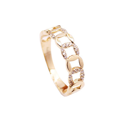 K金戒指自用送礼指环女折扣促销