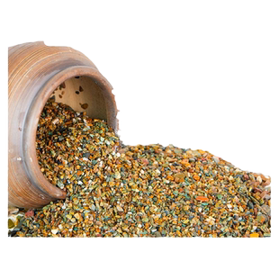 天然溪流石鱼缸专用底砂大块生态缸造景原生主石火山石鹅卵石铺底