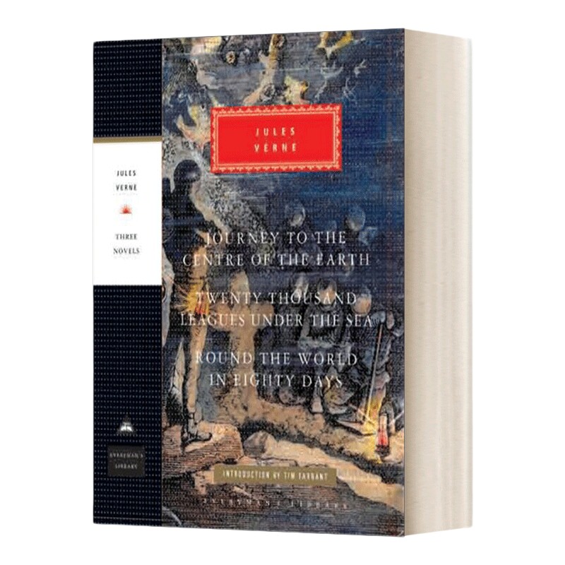 英文原版小说 Journey to the Centre of the Earth 地心游记 海底两万里 环游世界八十天 精装 英文版 进口英语原版书籍