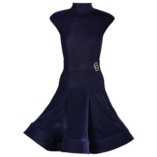 Dancebaby拉丁舞比赛服演出服规定服2026新款女童舞蹈服DAS721