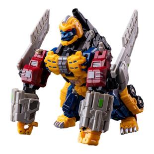 儿童变形玩具男孩金刚正版超能勇士猩猩队长机器人擎天手办柱礼物