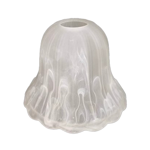 磨砂玻璃灯罩灯口孔欧式吊灯壁灯灯罩外壳灯具配件台灯diy新款