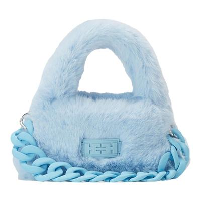 戚薇手提包皮草HEURUEH