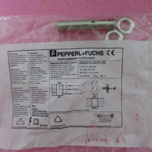 议价全新原装正品倍加福 3RG4312-3AF01-PF 553752 现货
