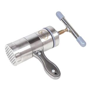 立麦家用不锈钢手动压面机压面器面条机小型手拧压饸饹面机窝窝面