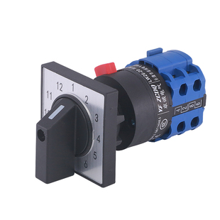 编码器8421转换开关LW26-20/2C单孔1-12档编码信号PLC电压切换20A