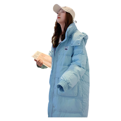 加厚面包服羽绒棉衣韩版中长款