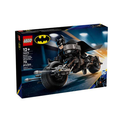 【自营】LEGO乐高76273蝙蝠侠与蝙蝠战车拼搭积木儿童玩具