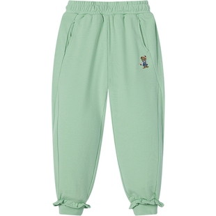 PawinPaw卡通小熊童装春夏女童裤子休闲卫裤儿童长裤